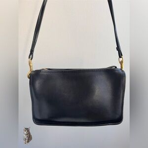Vintage Coach Basic Bag, Black Color, Made in NYC